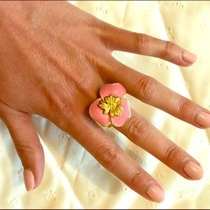 Lilly Pulitzer flower ring
